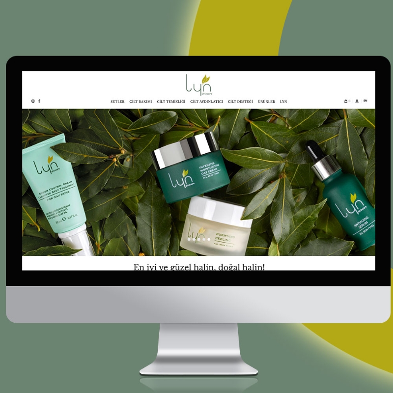 Lyn Skincare E-Ticaret Sitesi